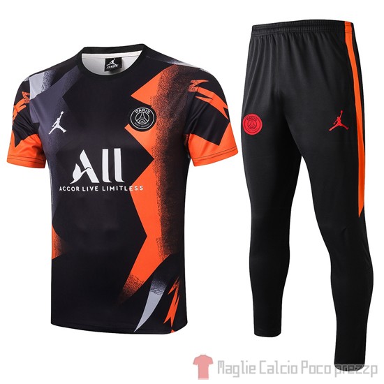 Tuta da Track Paris Saint-Germain Jordan Manica Corta 2019/2020 Nero - Clicca l'immagine per chiudere